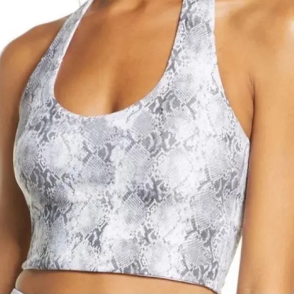 Spiritual Gangster Snake Skin Sports Bra. New! Size small